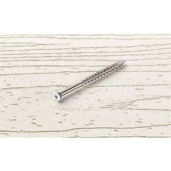 Tinkertools Headcote No. 7 x 2.25 in. Star Trim Head Stainless Steel Deck Screws, 350PK TI2737656 - main